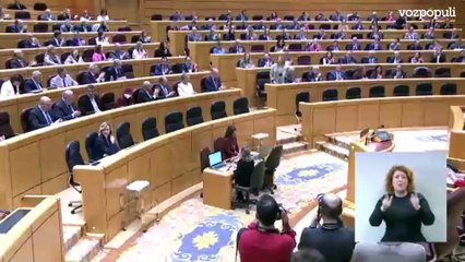 Senadora del PP, a Montero: "Sólo hay dinero para TelePedro"