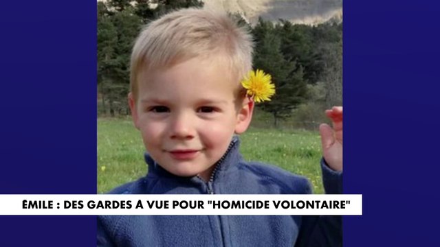 Emile : des gardes à vue pour «homicide volontaire»