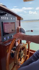 Il réduit les nuisances de son bateau dans les zones protégées