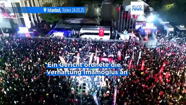 Tausende Demonstranten: Proteste in Istanbul gegen die Verhaftung des Bürgermeisters gehen weiter