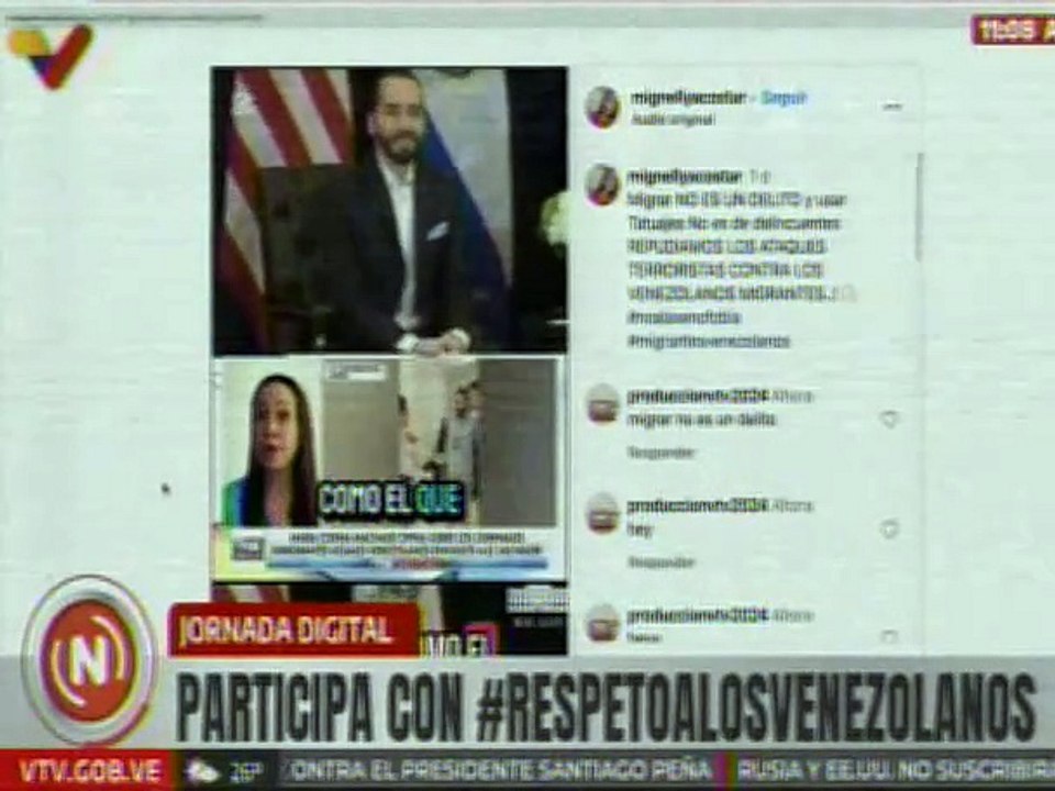 Venezolanos exigen la libertad de migrantes secuestrados por Nayid Bukele y Donald Trump