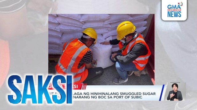 Mahigit P42M halaga ng hinihinalang smuggled sugar mula Vietnam, hinarang ng BOC sa Port of Subic | Saksi
