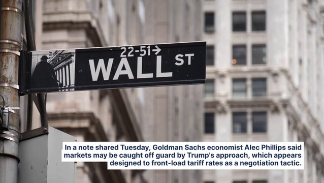 Trump's Tariff Rates Could Be 'Double What Market Participants Expect,' Goldman Sachs Warns