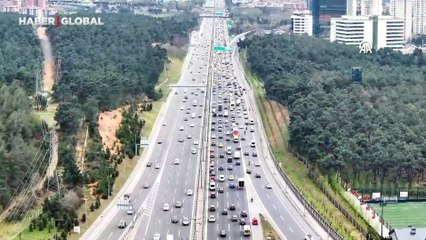 Akşam saatlerinde İstanbul'da yoğunluk yüzde 80'i aştı