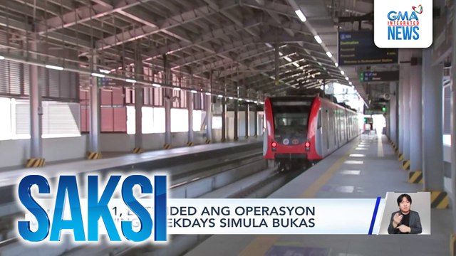 LRT-1, extended ang operasyon tuwing weekdays simula bukas | Saksi