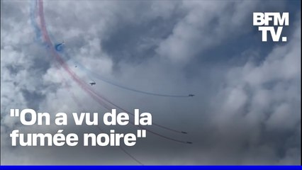 Un accident impliquant deux Alpha Jet de la Patrouille de France a eu lieu dans l'est de la France