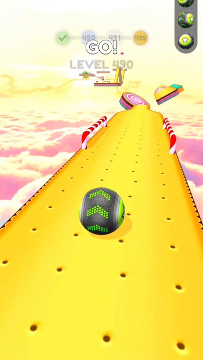 GOING BALLS OUT Mode Activated Reverse Gameplay Level 490!