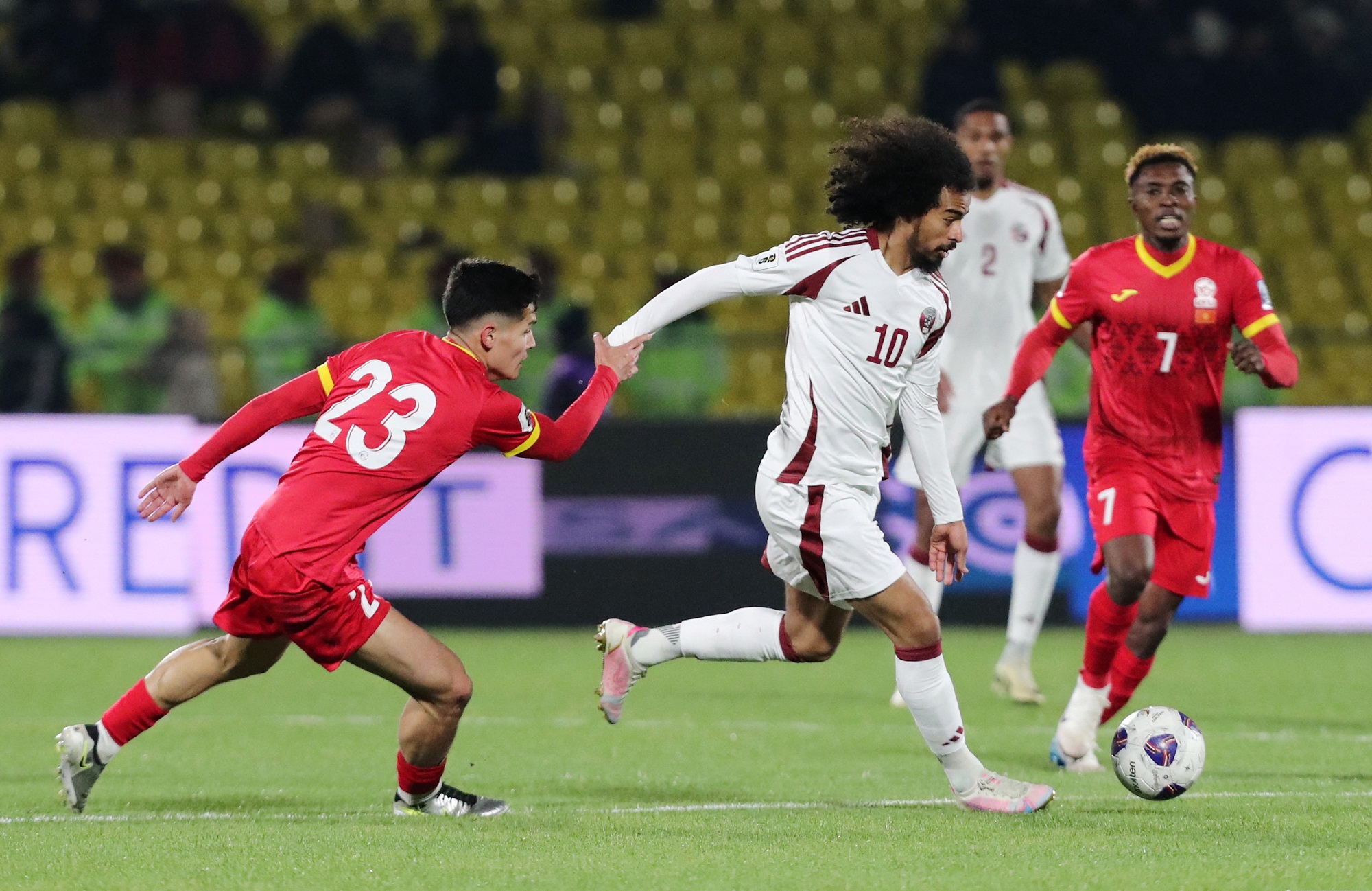 ملخص مباراة جمهورية قيرغيزستان وقطر