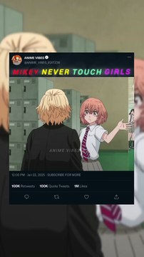 Tokyo Revengers - Mikey Never Touch Girls 😳 [ AMV-EDIT ] 4K #shorts #anime #amv