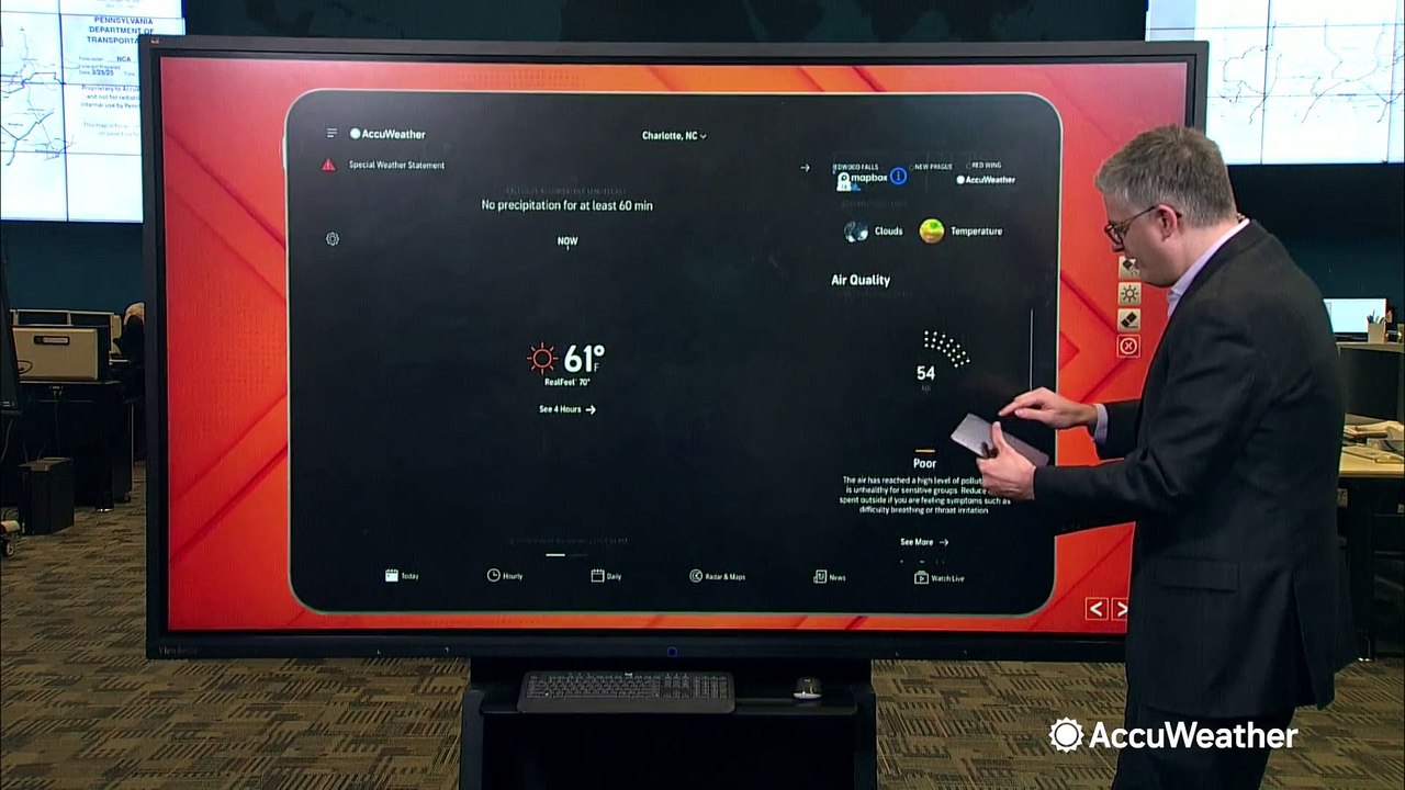 Navigating allergy season with the AccuWeather app