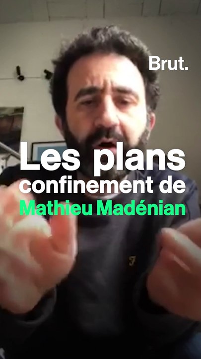 Les plans confinement de l'humoriste Mathieu Madénian