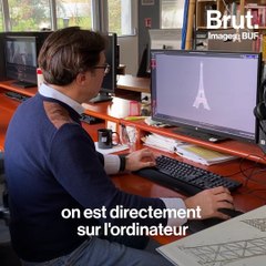 Olivier a reconstitué Paris de 1889 pour Eiffel