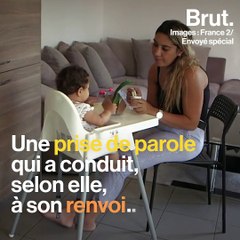 Renvoyée pour avoir témoigné dans "Envoyé spécial"