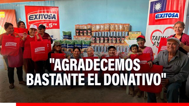 Chorrillos: Exitosa y Gobierno de Taiwán entregan importante donación de alimentos a olla común Todos Unidos