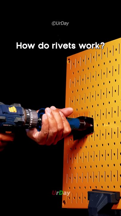 How do rivets work close up and slow mo _urday _closeup _macro - video ...