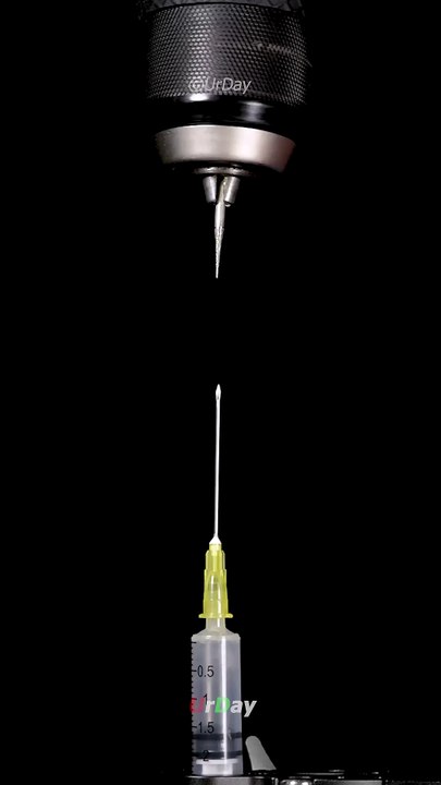 Sharpening a needle close-up _urday _macro _satisfying