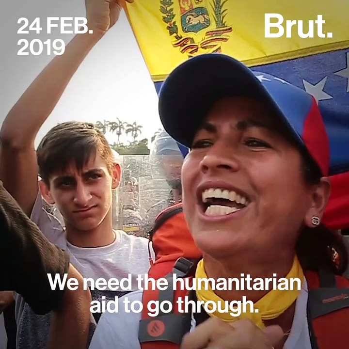 Venezuelans Plead For Humanitarian Aid