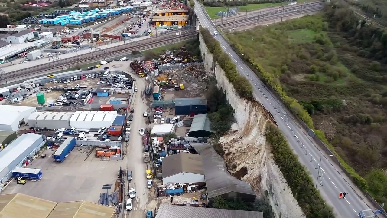 A226 Galley Hill Landslip repairs could cost 'tens of millions'