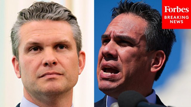 House Democrats Hold A Press Briefing After White House Leaks War Plans To A Journalist