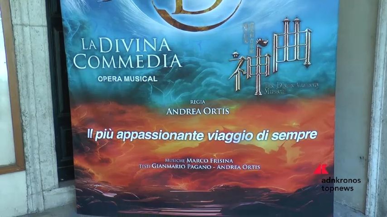 Dante: “La Divina Commedia Opera Musical" debutta in Cina