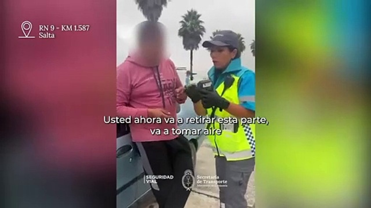 CONTROL DE ALCOHOLEMIA Ruta 9 Km 1587