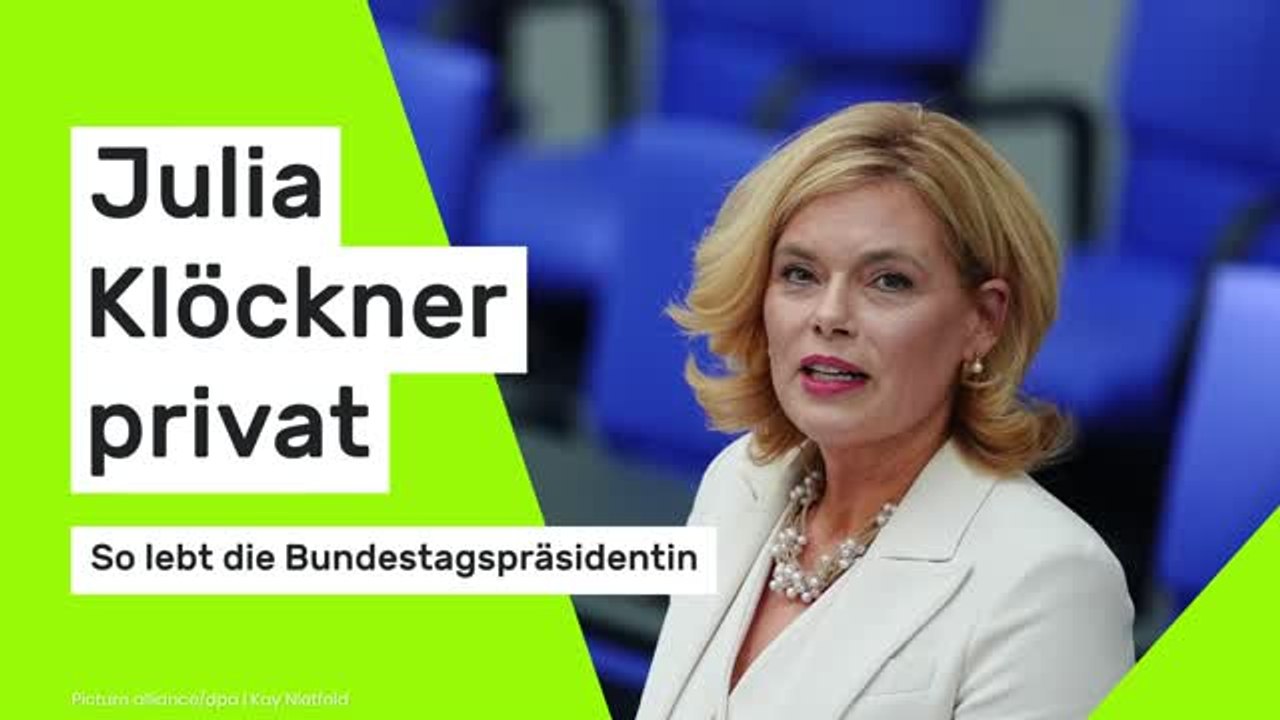 Julia Klöckner privat: So lebt die Bundestagspräsidentin