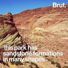 Coyote Buttes North nature reserve: a surrealistic landscape
