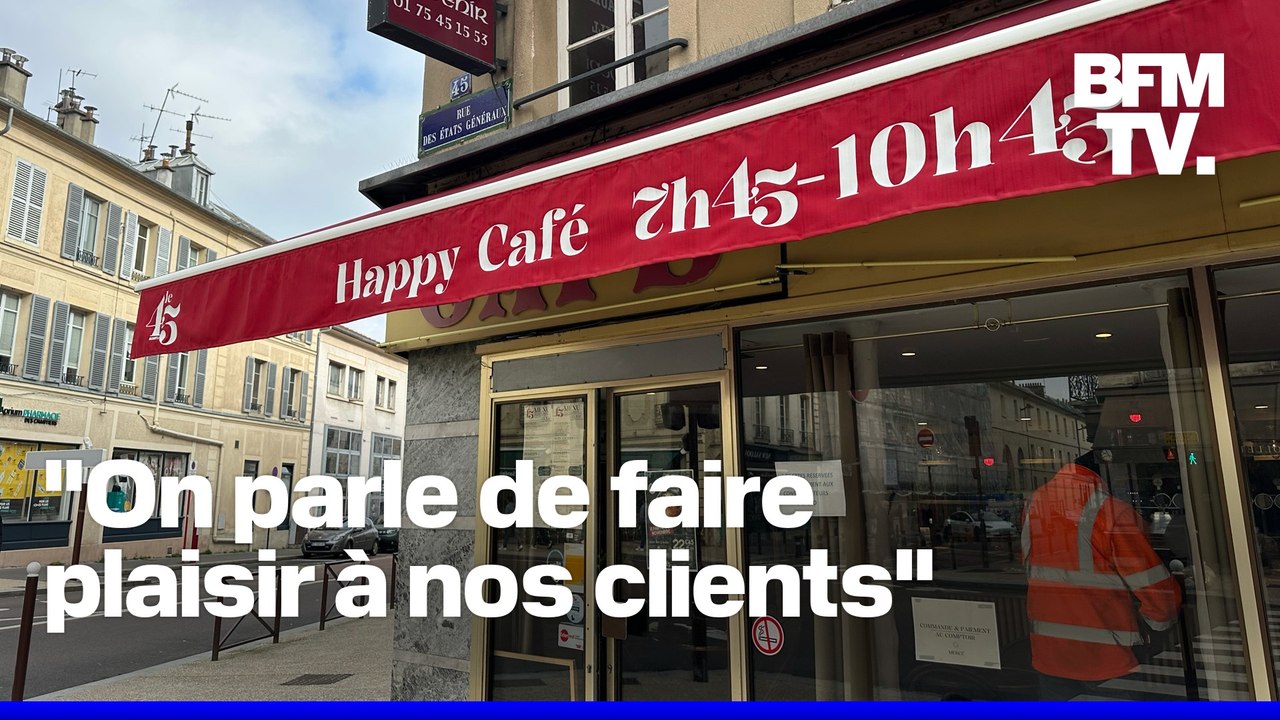 ROBIN DE BFM -  Le seul café à un euro de Versailles va t-il disparaître ?