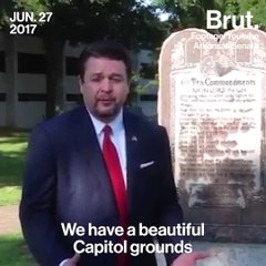 Ten Commandments down