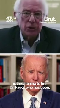 Bernie Sanders endorses Joe Biden for president