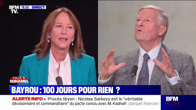 Il n'y a aucune avancée sur le fond : Ségolène Royal revient sur les 100 jours de François Bayrou à Matignon