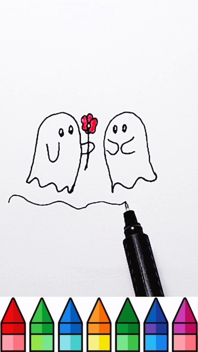 Scary drawing