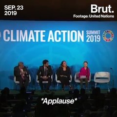 Greta Thunberg condemns world leaders in emotional speech