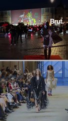 Behind the scenes: Activists crash the Louis Vuitton show