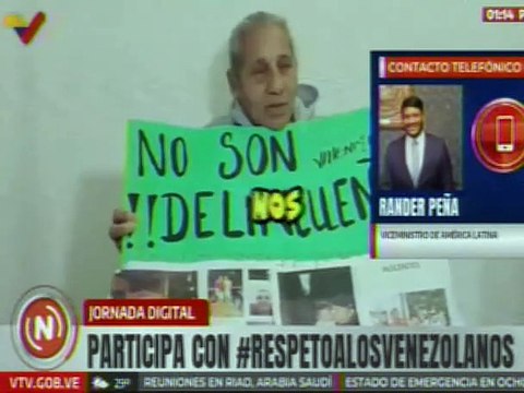 Viceministro Rander Peña denuncia cacería humana de EE. UU. contra migrantes venezolanos