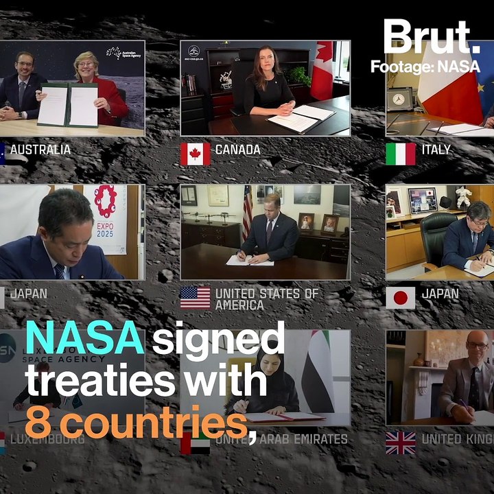 Racing for the Moon’s ressources