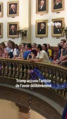 Trump exige le retrait d’un portrait de lui qu’il juge raté