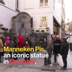 Manneken Pis: a little fountain wasting a lot of water