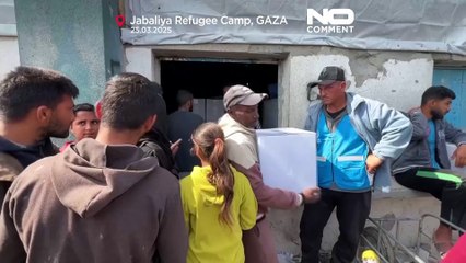 Les Palestiniens font la queue pour de l'aide alors que l'ONU réduit sa présence à Gaza