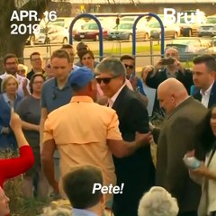 Pete Buttigieg Shows How He Handles Hecklers