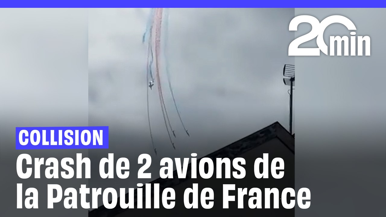 Saint-Dizier : Accident entre deux avions de la Patrouille de France