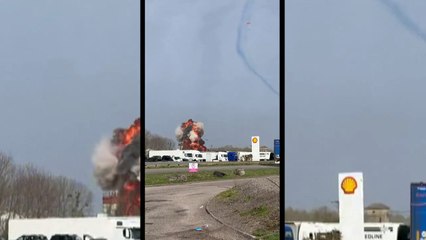 Três sobreviventes após acidente entre aviões da Força Aérea Francesa