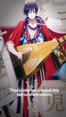 World flags turned into anime characters