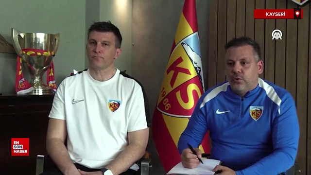 Kayserispor Teknik Direktörü Sergej Jakirovic, ligde kalacaklarından emin