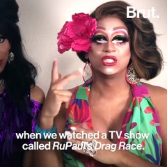 Deaf drag duo brings the laughs