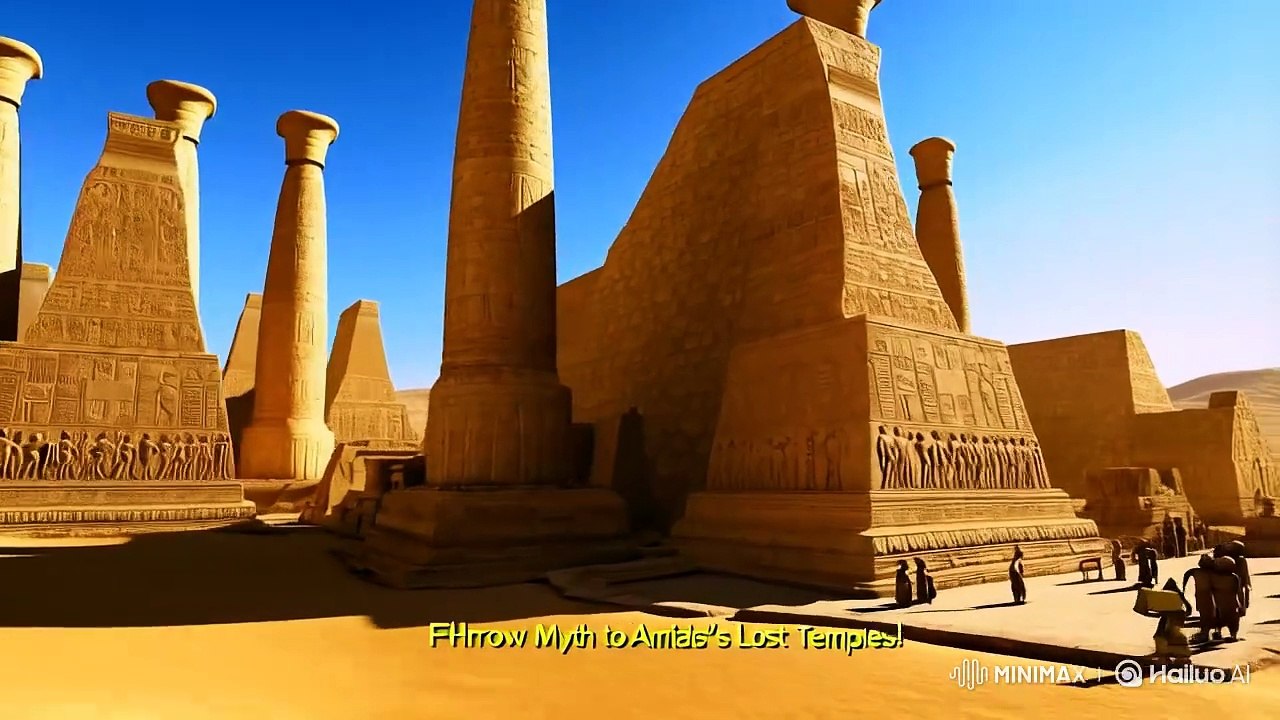 From Myth to Motion: How AI Animates Egypt’s Lost Temples!.