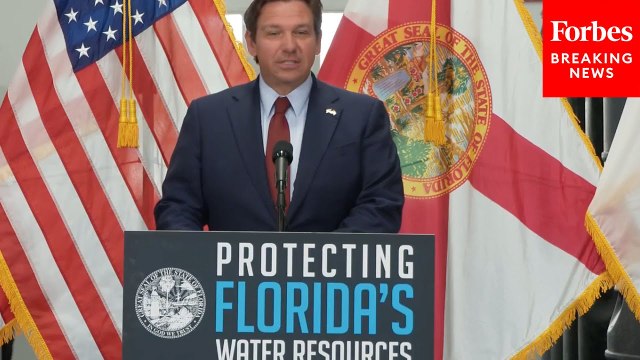 Florida Gov. Ron DeSantis Touts $389 Million In Funding For Florida Water Restoration Projects