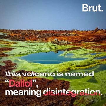 The Dallol volcano is one of the most inhospitable places on Earth
