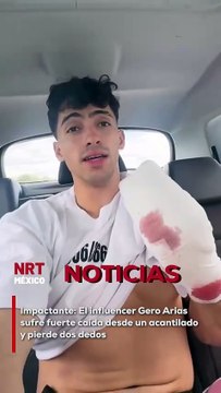 Gero Arias sufrió un grave accidente al caer desde un acantilado de 10 metros. En el impacto, una roca le aplastó la mano, causándole la pérdida de dos dedos. Se encuentra en el hospital en estado delicado.