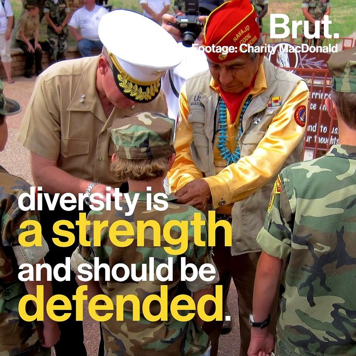 Navajo Code Talker Praises Diversity